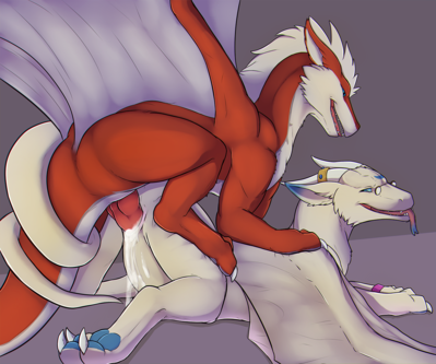 When Fluffy Dergs Collide
art by ssssnowy
Keywords: dragon;dragoness;male;female;feral;M/F;penis;from_behind;vaginal_penetration;spooge;ssssnowy