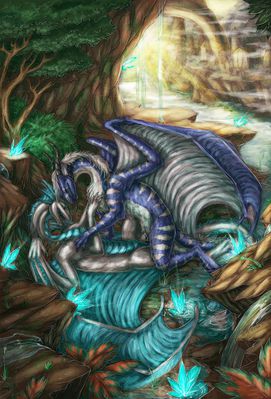 Mating Dragons
art by acidapluvia
Keywords: dragon;dragoness;male;female;feral;M/F;penis;missionary;acidapluvia