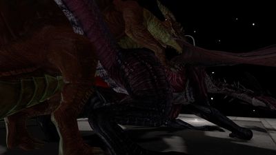 GMod Dragons Mating 1
art by 
Keywords: dragon;dragoness;male;female;feral;M/F;from_behind;penis;cgi;gmod