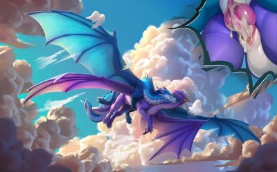 Midflight
art by DSW7
Keywords: dragon;dragoness;male;female;feral;M/F;penis;from_behind;vaginal_penetration;closeup;spooge;DSW7