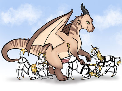 Fan Service
art by DobieSketch
Keywords: dragon;furry;equine;unicorn;male;female;feral;anthro;breasts;M/F;orgy;penis;from_behind;vaginal_penetration;oral;DobieSketch