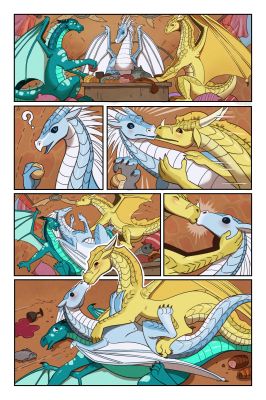 Romantic Intervention (Wings_of_Fire)
art by Jotun22
Keywords: comic;wings_of_fire;sandwing;icewing;seawing;qibli;winter;turtle;dragon;male;feral;M/M;humor;suggestive;Jotun22