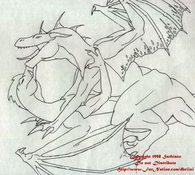 Dragons Having Sex
art by ssthisto
Keywords: dragon;dragoness;male;female;feral;M/F;cowgirl;ssthisto
