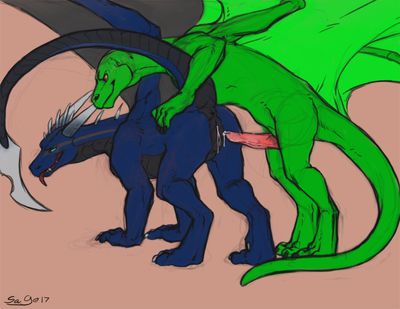 Feral Dragon Romp
art by sage116
Keywords: dragon;dragoness;male;female;feral;M/F;penis;vagina;from_behind;suggestive;spooge;sage116