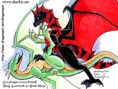 Dragon Sex
art by brian_harp
Keywords: dragon;male;feral;M/M;penis;missionary;anal;spooge;brian_harp