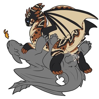Atil Aftermath
art by SymreaART
Keywords: how_to_train_your _dragon;httyd;night_fury;dragon;dragoness;male;female;feral;M/F;penis;vagina;cowgirl;suggestive;spooge;SymreaART