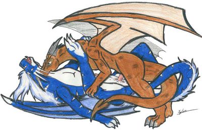 Dragon Sex
art by tylon
Keywords: dragon;male;feral;M/M;penis;anal;missionary;tylon
