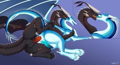 Kissy Time 1 (Wings_of_Fire)
art by Z0RI0N
Keywords: wings_of_fire;icewing;dragon;male;feral;M/M;penis;spoons;anal;Z0RI0N