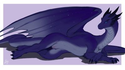 Siraeth
art by aky_the_clever_dragon
Keywords: dragoness;female;feral;solo;vagina;aky_the_clever_dragon