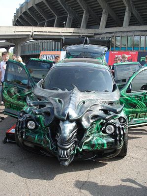 Alien Car 1
unknown creator
Keywords: alien;xenomorph;automobile;non-adult