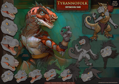 Tyrannofolk
art by amarian
Keywords: dinosaur;theropod;tyrannosaurus_rex;trex;anthro;solo;non-adult;amarian