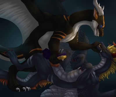 Mating Drakes
art by anora_drakon
Keywords: dragon;male;feral;M/M;penis;missionary;masturbation;sanora_drakon