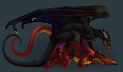 Lost Bet
art by anora_drakon
Keywords: dragon;male;feral;M/M;penis;from_behind;anal;anora_drakon