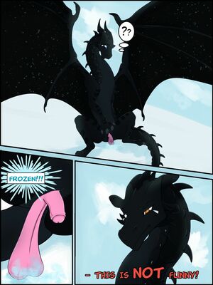 Damn Icewings (Wings_of_Fire)
art by aoma
Keywords: wings_of_fire;nightwing;dragon;male;feral;solo;penis;suggestive;humor;closeup;aoma