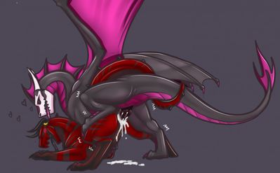 Satisfying Needs
art by arelus
Keywords: dragon;dragoness;male;female;feral;M/F;penis;from_behind;vaginal_penetration;spooge;arelus