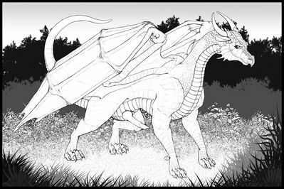 Scorch
art by artonis
Keywords: dragon;male;feral;solo;penis;artonis