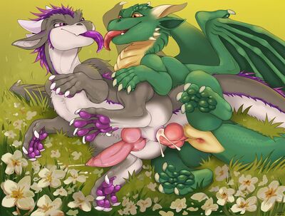 Together
art by aseysh and soolopik
Keywords: dragon;male;feral;M/M;penis;spoons;anal;ejaculation;spooge;aseysh;soolopik