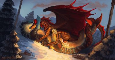 Hot Winter
art by astraceta
Keywords: dragon;dragoness;male;female;feral;M/F;penis;missionary;vaginal_penetration;spooge;astraceta