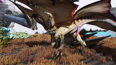 Male Legiana
art by asuros
Keywords: videogame;monster_hunter;dragoness;wyvern;legiana;female;feral;solo;cloaca;presenting;cgi;asuros