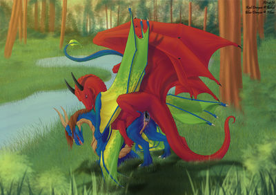 Forest Romp
art by athus
Keywords: dragon;male;feral;M/M;penis;from_behind;anal;spooge;athus