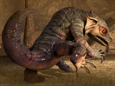 Slimy Lizard
art by averyhyena
Keywords: videogame;fallout;lizard;gecko;male;anthro;solo;penis;cgi;averyhyena