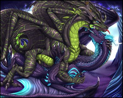 Rasielius and Xenthra Having Sex
art by bebl
Keywords: dragon;dragoness;male;female;feral;M/F;penis;missionary;vaginal_penetration;spooge;bebl