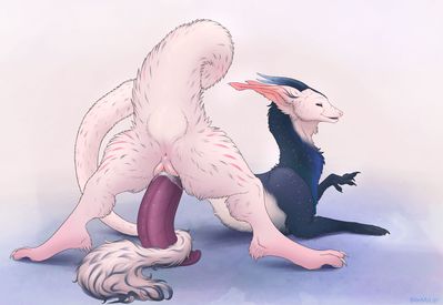 Big Toy
art by bitemylip
Keywords: dragoness;female;feral;solo;dildo;masturbation;vaginal_penetration;spooge;bitemylip