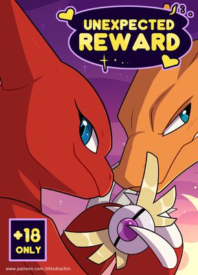 Unexpected Reward 1
art by blitzdrachin
Keywords: comic;anime;pokemon;dragon;charizard;charmeleon;male;female;anthro;M/F;blitzdrachin