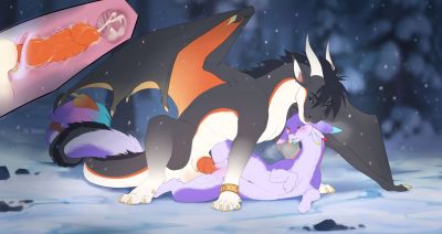 Just Chillin' (internal)
art by by_dream
Keywords: dragon;dragoness;male;female;feral;M/F;penis;missionary;vaginal_penetration;internal;ejaculation;spooge;by_dream