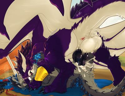 Messy Mating
art by cannibalistic-tendencies
Keywords: dragon;dragoness;male;female;feral;M/F;penis;missionary;vaginal_penetration;spooge;cannibalistic-tendencies