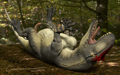 Al Posing 6
art by carnosaurian
Keywords: dinosaur;theropod;allosaurus;male;feral;solo;penis;cgi;carnosaurian