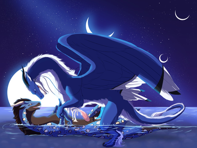 Moonlit Drakes
art by carouselsluts
Keywords: dragon;male;feral;M/M;penis;missionary;anal;spooge;carouselsluts