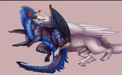 Drakes Mating 1
art by chakat-silverpaws and whisperer
Keywords: dragon;male;feral;M/M;penis;suggestive;chakat-silverpaws;whisperer