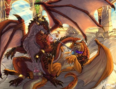 Alexstrasza Riding
art by chamuskinha
Keywords: videogame;world_of_warcraft;alexstrasza;dragon;dragoness;male;female;feral;M/F;bondage;penis;reverse_cowgirl;vaginal_penetration;spooge;chamuskinha