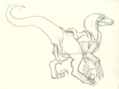 Raptor Saddled
art by chewtoy
Keywords: dinosaur;theropod;raptor;deinonychus;male;feral;solo;penis;chewtoy