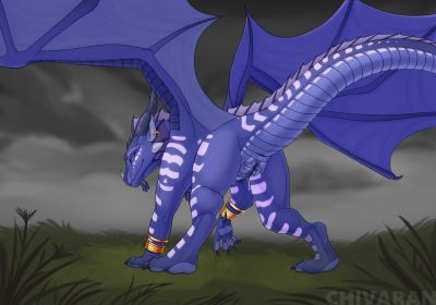 Before the Storm (Wings_of_Fire)
art by chivaran
Keywords: wings_of_fire;seawing;dragoness;female;feral;solo;vagina;presenting;spooge;chivaran