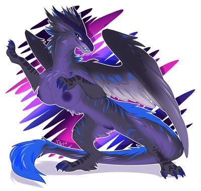 Anthro Dragoness
art by citrinelle
Keywords: dragoness;female;anthro;breasts;solo;suggestive;citrinelle