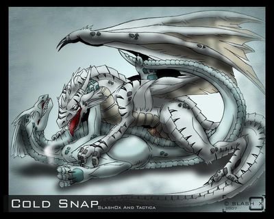 Cold Snap
art by slash0x
Keywords: dragon;dragoness;male;female;feral;M/F;penis;missionary;vaginal_penetration;spooge;slash0x
