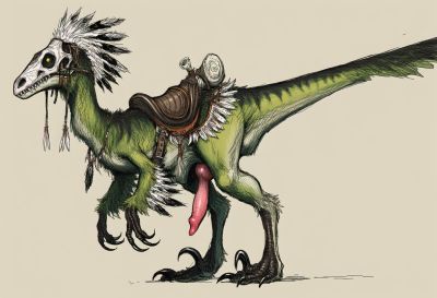 Raptor
art by cookie-girl
Keywords: dinosaur;theropod;raptor;male;feral;solo;penis;cookie-girl