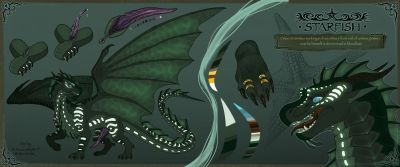 Starfish Reference (Wings_of_Fire)
art by correlis
Keywords: wings_of_fire;seawing;dragon;male;feral;solo;penis;closeup;reference;correlis