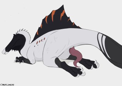 Spinosaurus
art by crazylion232
Keywords: dinosaur;theropod;spinosaurus;male;feral;solo;penis;crazylion232