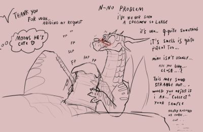 Mastermind and Morrowseer (Wings_of_Fire)
art by creativeclaws or dragonsponies
Keywords: wings_of_fire;nightwing;mastermind;morrowseer;dragon;male;feral;M/M;penis;oral;macro;suggestive;dragonsponies;creativeclaws