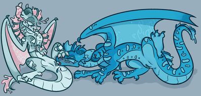 Anenome and Tsunami (Wings_of_Fire)
art by crunchychewy
Keywords: wings_of_fire;seawing;anemone;tsunami;dragoness;female;feral;lesbian;vagina;oral;spooge;crunchychewy