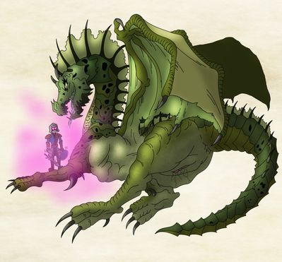 Green Dragon
art by dachimotsu
Keywords: dungeons_and_dragons;green_dragon;dragoness;female;feral;solo;vagina;spooge;dachimotsu