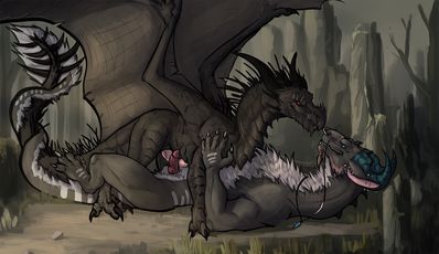 Spike on Fluff
art by danero
Keywords: dragon;male;feral;M/M;penis;missionary;masturbation;suggestive;danero