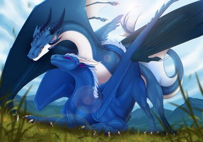 Climax
art by darkarlett
Keywords: dragon;dragoness;male;female;feral;M/F;from_behind;suggestive;darkarlett