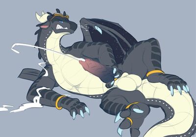 Fate Self Pleasuring (Wings_of_Fire)
art by darkenstardragon
Keywords: wings_of_fire;nightwing;icewing;hybrid;dragon;male;feral;solo;penis;masturbation;orgasm;ejaculation;spooge;darkenstardragon