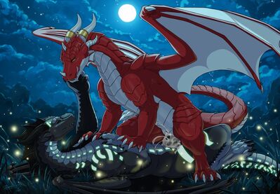 Fireflies 2 (Wings_of_Fire)
art by darkforestt and dirty.paws
Keywords: wings_of_fire;nightwing;seawing;hybrid;dragon;dragoness;male;female;feral;M/F;penis;cowgirl;vaginal_penetration;ejaculation;spooge;dirty.paws