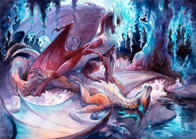Dragons Mating
art by DaydreamDragoness
Keywords: dragon;dragoness;male;female;feral;M/F;penis;cowgirl;vaginal_penetration;spooge;DaydreamDragoness