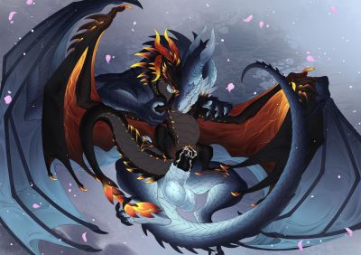 Sky High
art by DCayOrcus
Keywords: dragon;dragoness;male;female;feral;M/F;penis;reverse_cowgirl;vaginal_penetration;spooge;DCayOrcus